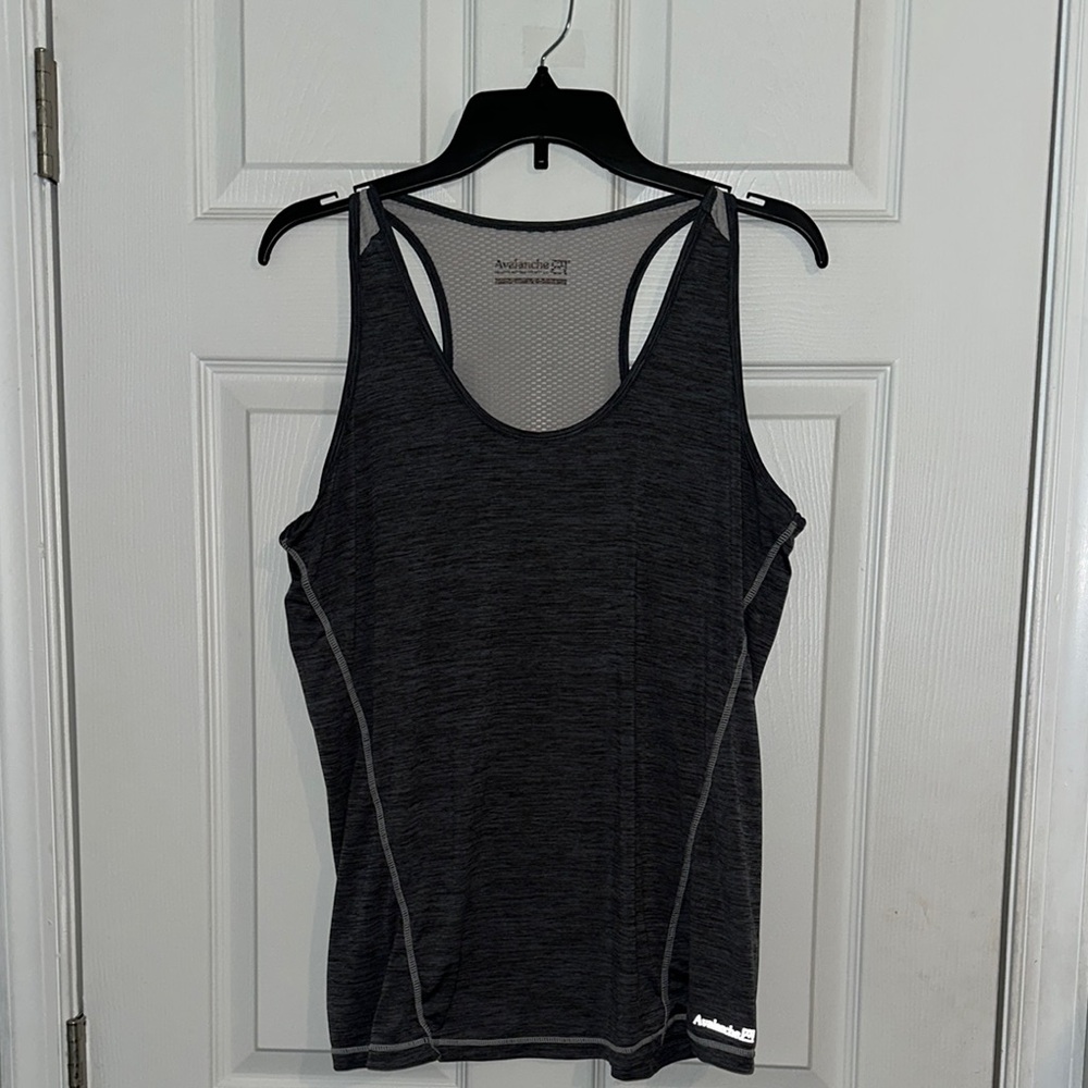 Avalanche Gray Sleeveless Tank Top